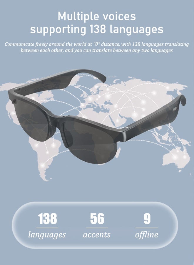 Wireless Stereo Bluetooth Glasses
