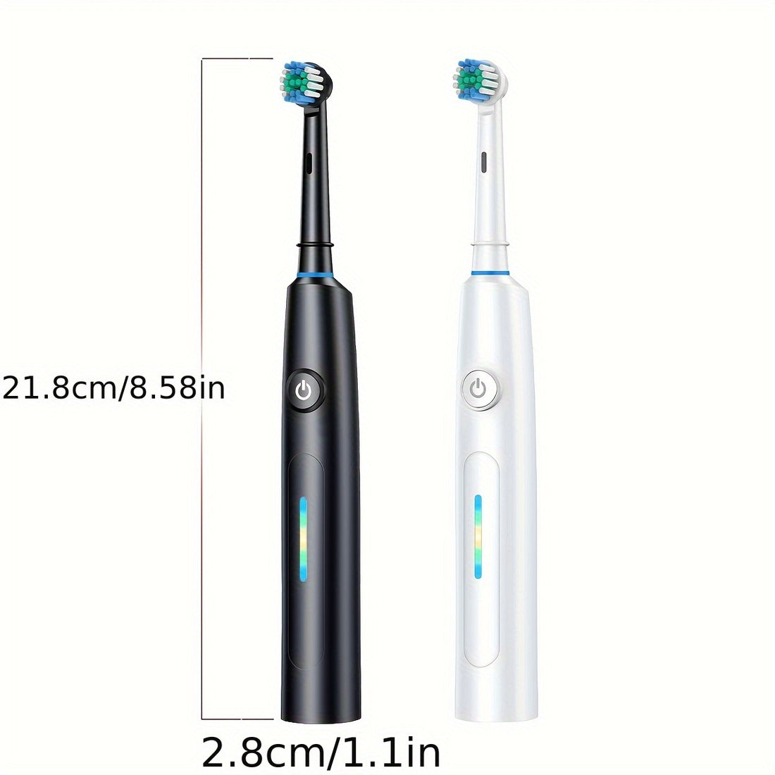 IP67 Automatic Electric Toothbrush for Adults with Six Vibration Frequencies, USB Charging, Deep Cleaning Soft Bristles, Dental Cleaner for Men and Women