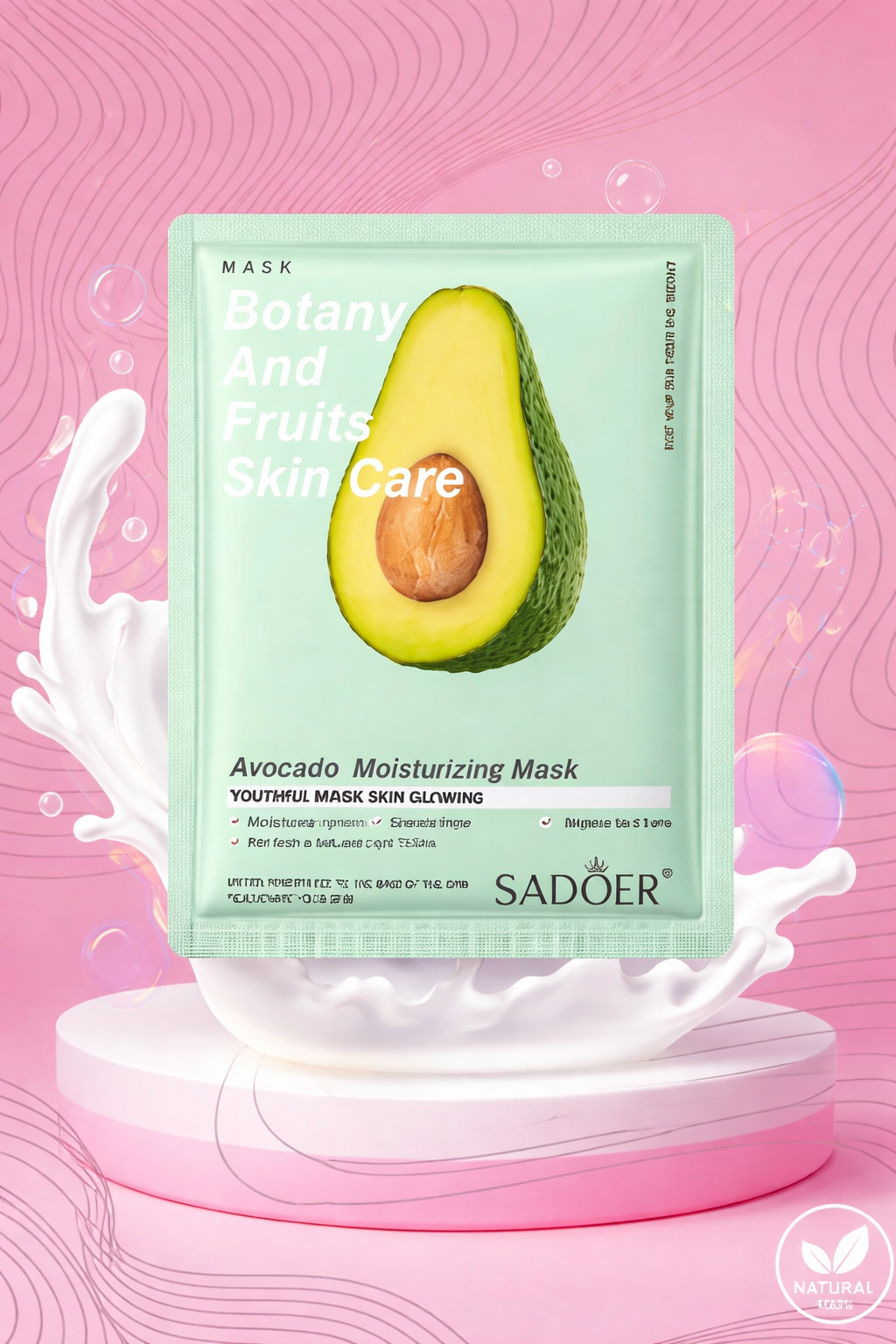 Plant Nutrition Antioxidant Facial Sheet Mask-Premium Essence Moisturizing|Anti-aging Hydrating Face Masks,Clarifying,Nourishing And Firming|Face Mask Skin Care&Beauty Facial Sheet Mask,Cruelty-Free