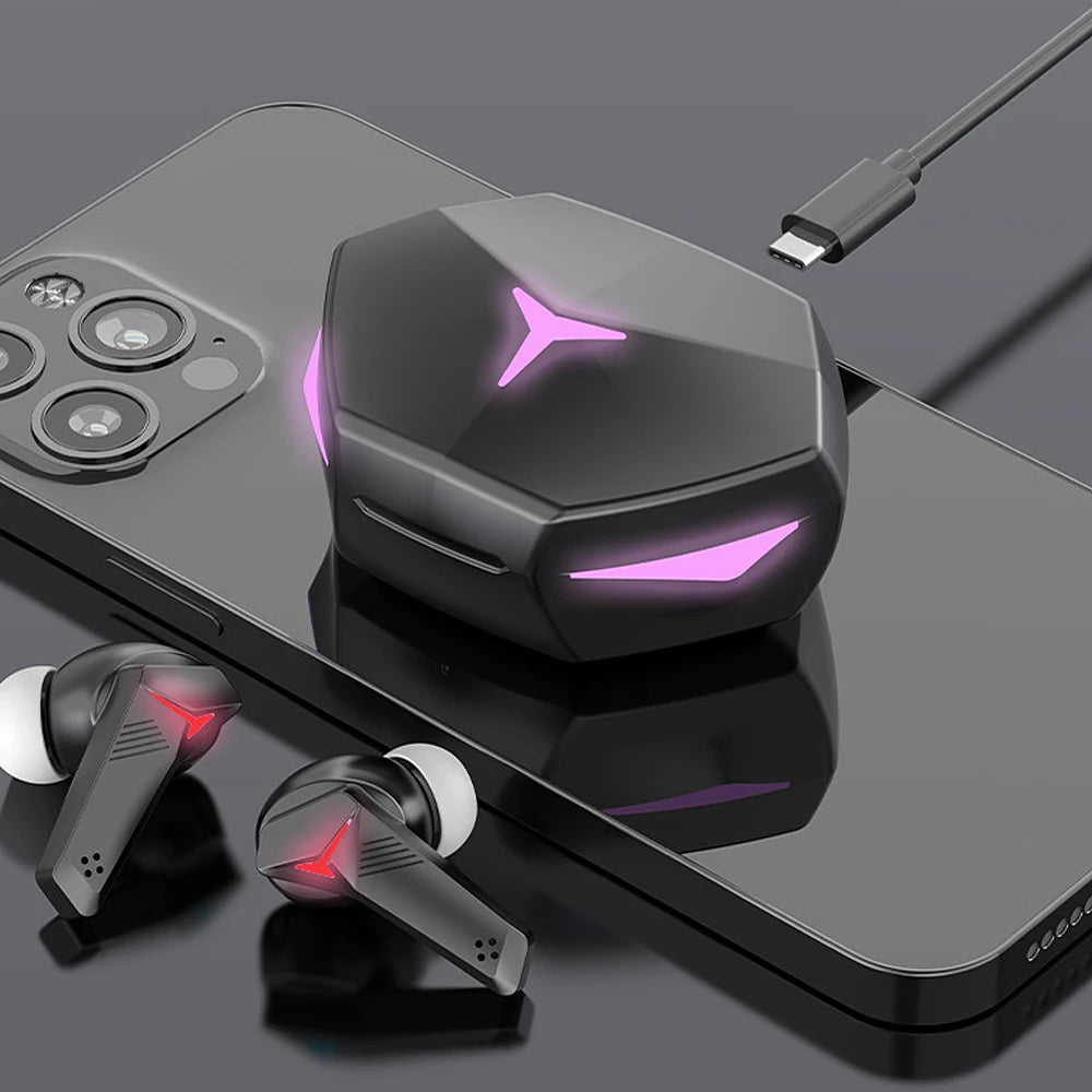 T33 N35 TWS Game Wireless Bluetooth Headset Low Delay Sound Quality Earbuds with Mic Digital Display For Bluetooth Headphones